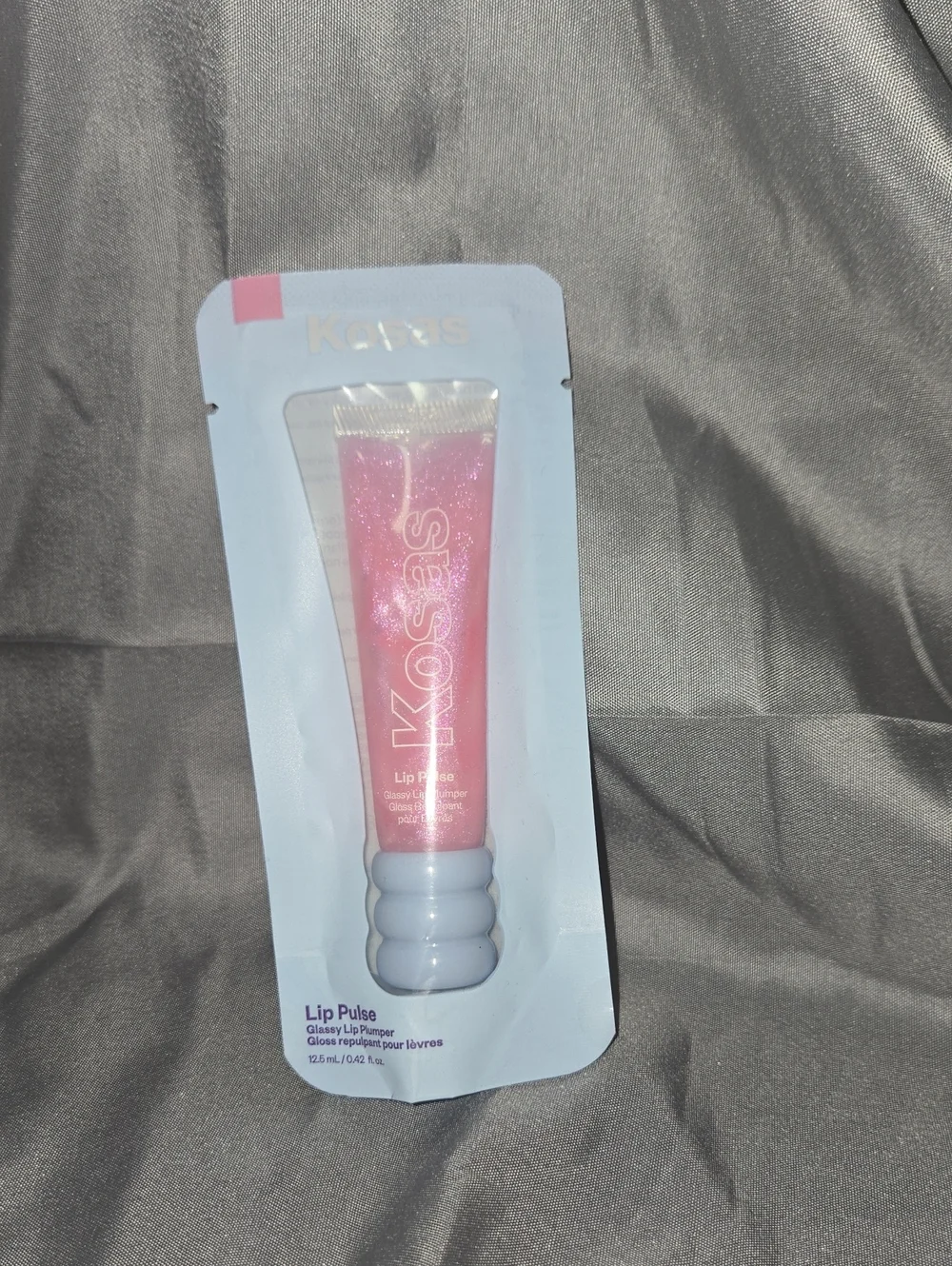 Kosas Lip Pulse Glassy Lip Plumper - Pink Shimmer